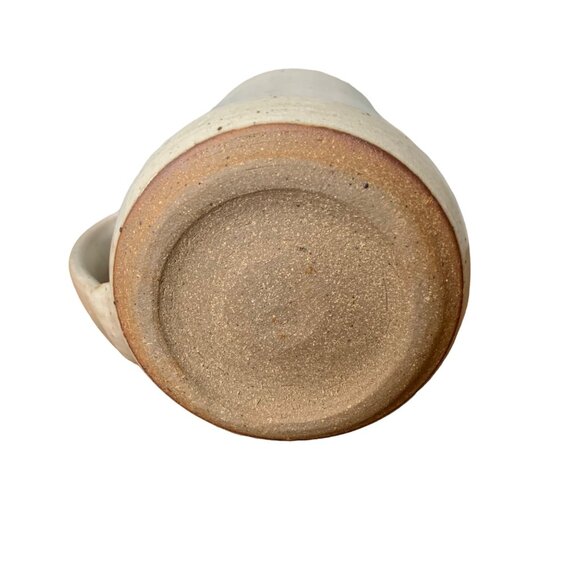 Santa Fe Pottery Mug VTG Handcrafted Stoneware 30 Oz Chili Pepper medallion - Picture 5 of 6